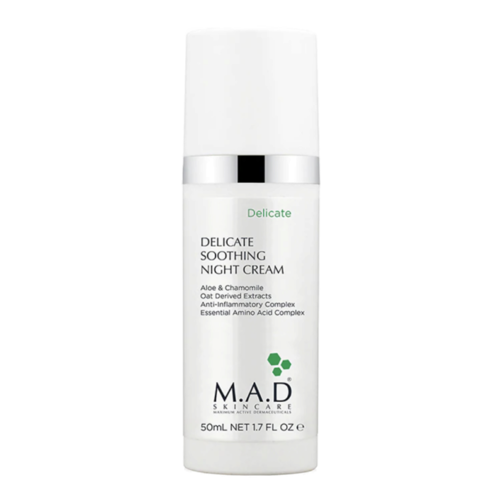 M.A.D SKINCARE DELICATE SOOTHING NIGHT CREAM