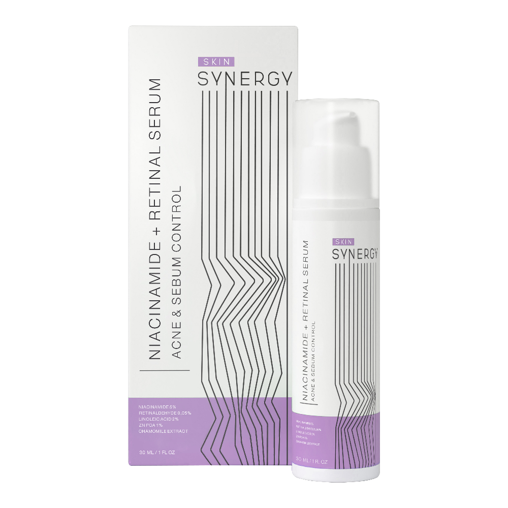 SKIN SYNERGY NIACINAMIDE + RETINAL SERUM