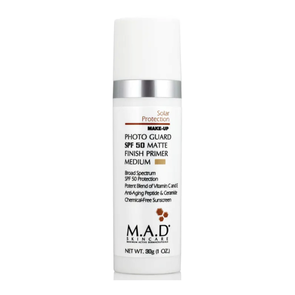 M.A.D SKINCARE PHOTO GUARD SPF 50 MATTE FINISH PRIMER